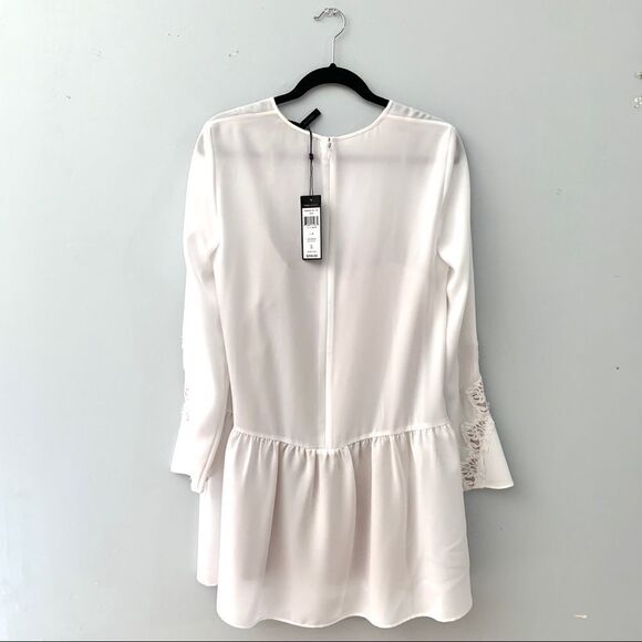 🔴 BCBGMAXAZRIA White Jayn Dress - Picture 3 of 7